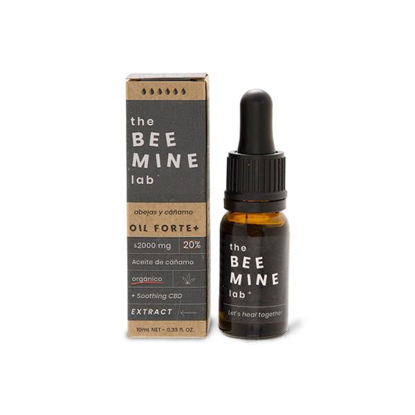 the beemine lab 20% 2000mg cbd oil forte+ 10ml default title