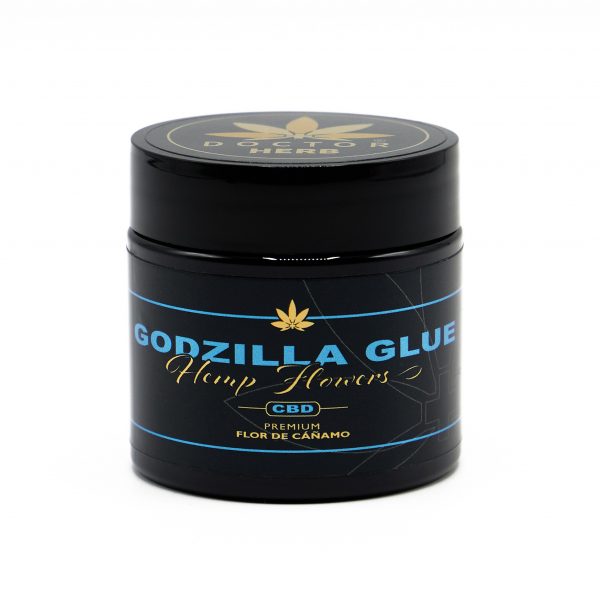 Godzilla Glue – 18% CBD Tea Flower