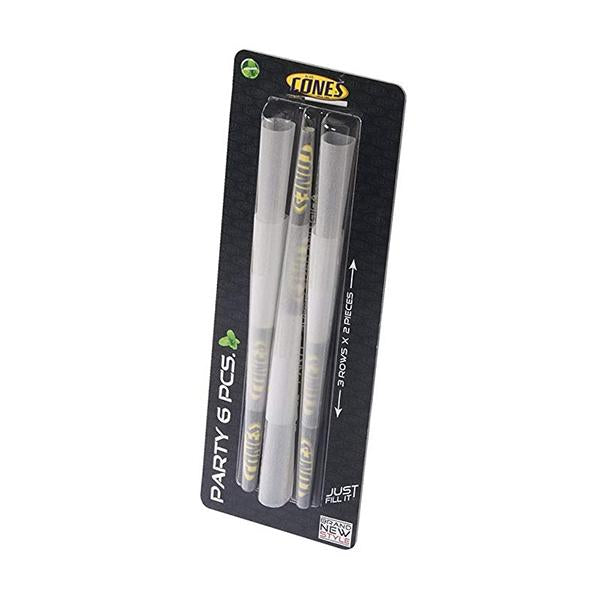 Cones Party Pre-rolled Cones - 6 Pi﻿eces Blister Pack
