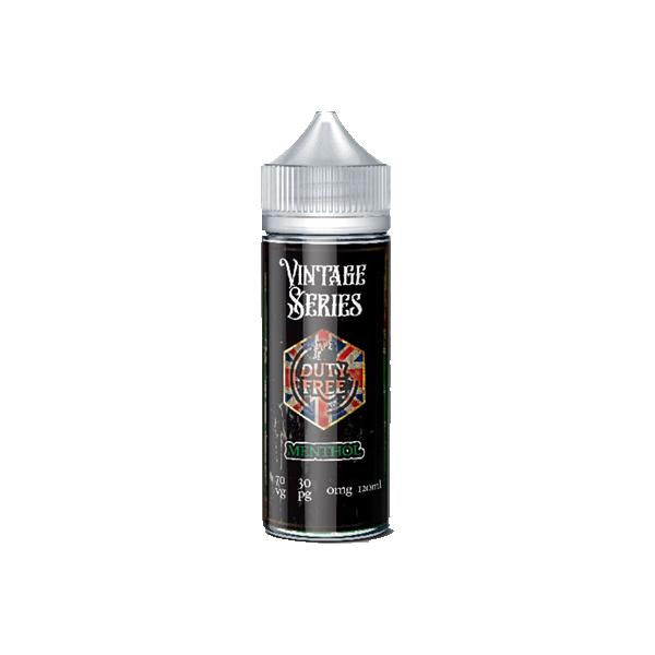 vape duty free vintage series 0mg 120ml shortfill (70vg/30pg)