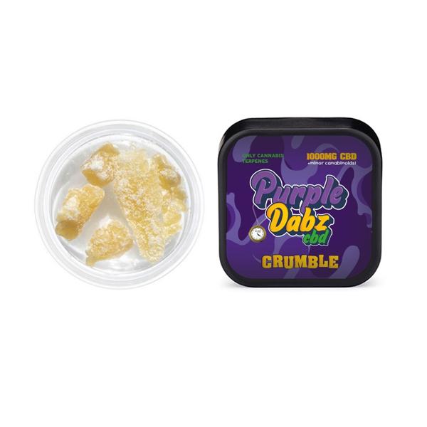 purple dabz cbd 1000mg cbd crumble (buy 2 get 1 free)