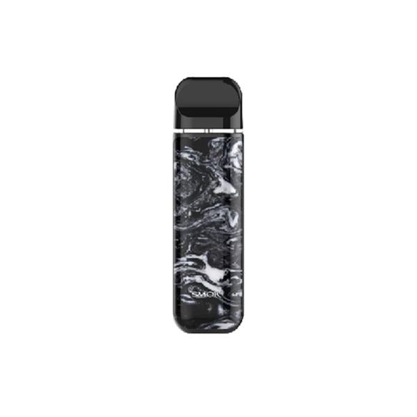 smok novo 2 pod 25w vape kit black and white