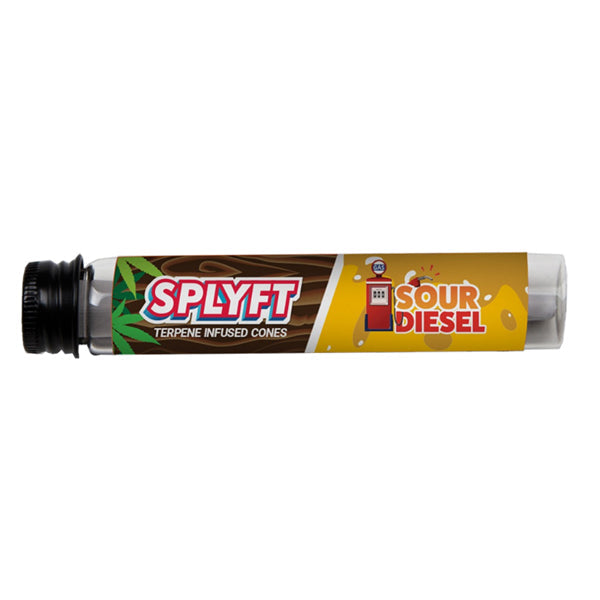 SPLYFT Cannabis Terpene Infused Hemp Blunt Cones – Sour Diesel (BUY 1 GET 1 FREE)